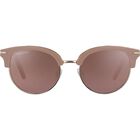 LELA, Shiny Rose Acetate with Shiny Gold Metal-Mineral Polarized Drivers Gradient Cat 2 to 3, hi-res image number null